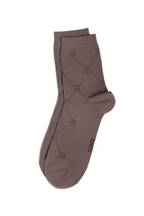 CONTE CLASSIC Носки женские CONTE ELEGANT, кофейный - фото 2