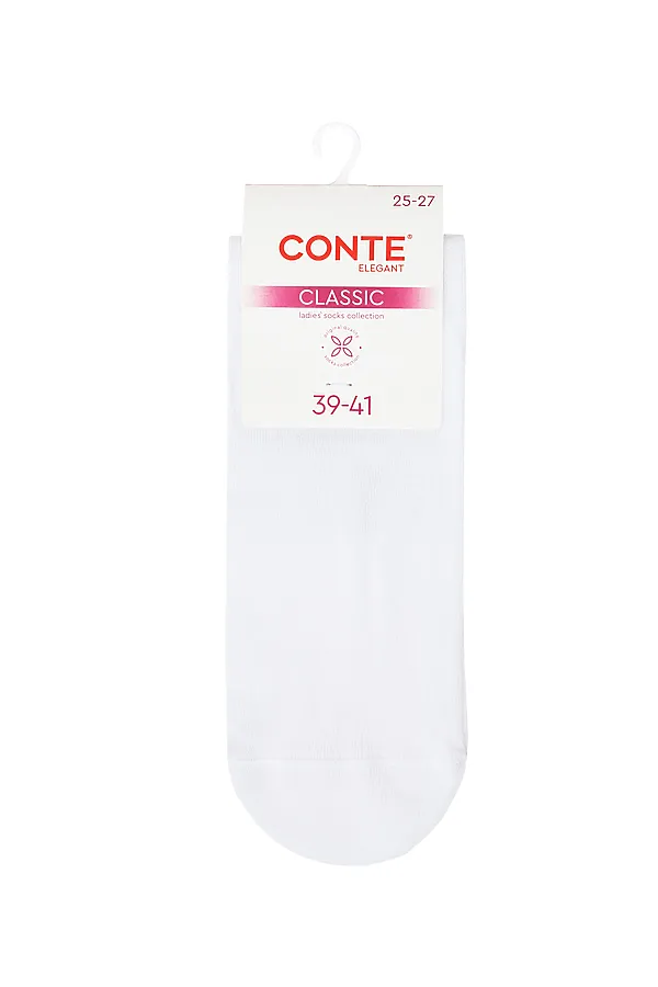 CONTE CLASSIC Носки женские CONTE ELEGANT, white - фото 2