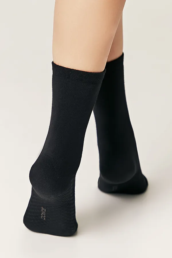 CONTE CLASSIC Носки женские хлопковые (массажный эффект) CONTE ELEGANT, черный - фото 2