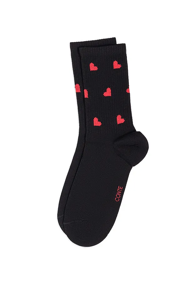 CONTE ACTIVE Носки женские хлопковые CONTE ELEGANT, черный - фото 2