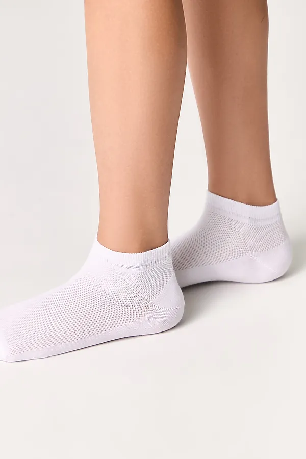 Conte-kids ACTIVE Короткие спортивные носки CONTE KIDS, white - фото 2