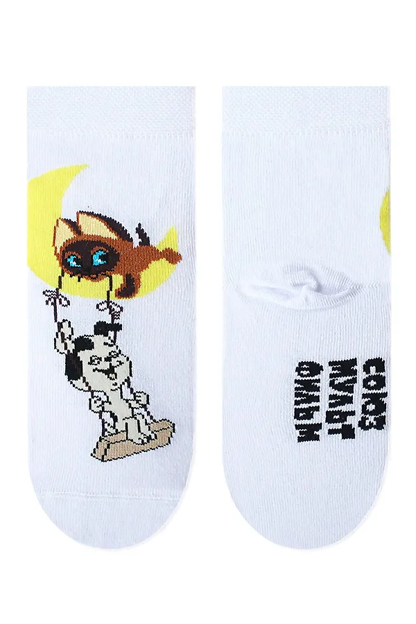 Брестские Носки детские 3053 СОЮЗМУЛЬТФИЛЬМ БРЕСТСКИЕ, white - фото 2