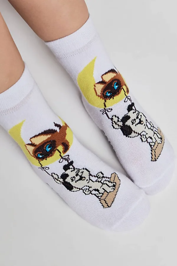 Брестские Носки детские 3053 СОЮЗМУЛЬТФИЛЬМ БРЕСТСКИЕ, white - фото 2