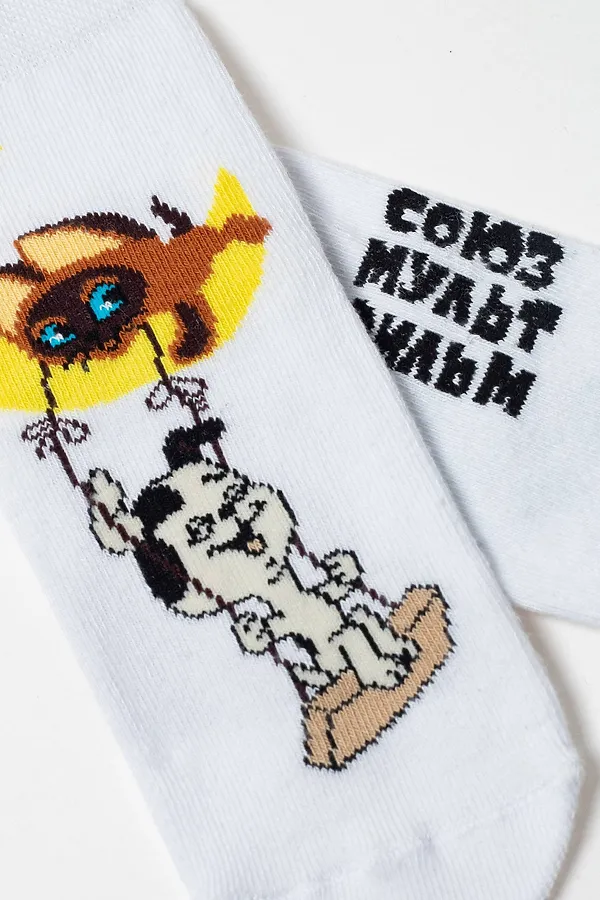 Брестские Носки детские 3053 СОЮЗМУЛЬТФИЛЬМ БРЕСТСКИЕ, white - фото 2