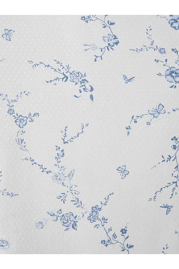 Костюм женский (жакет, брюки) MARK FORMELLE, цветы на св.молочном - фото 2