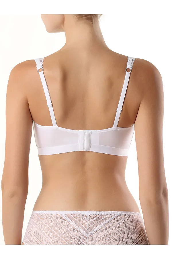 CONTE VINTAGE RB7115 Бюстгальтер дублированный CONTE ELEGANT, white - фото 2