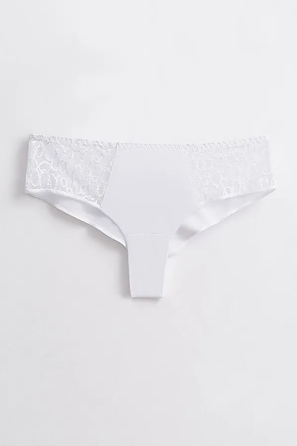 CONTE VOILE RP1083 Трусы женские "бриф" с низкой линией талии CONTE ELEGANT, white - фото 2