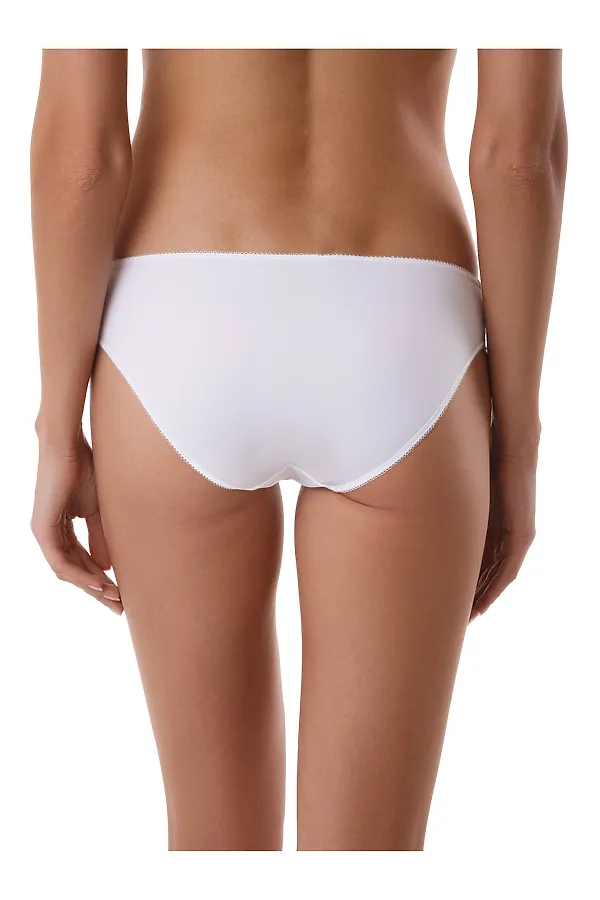 CONTE SENSUELLE RP3025 Трусы женские «слип» со средней линией талии CONTE ELEGANT, white - фото 2