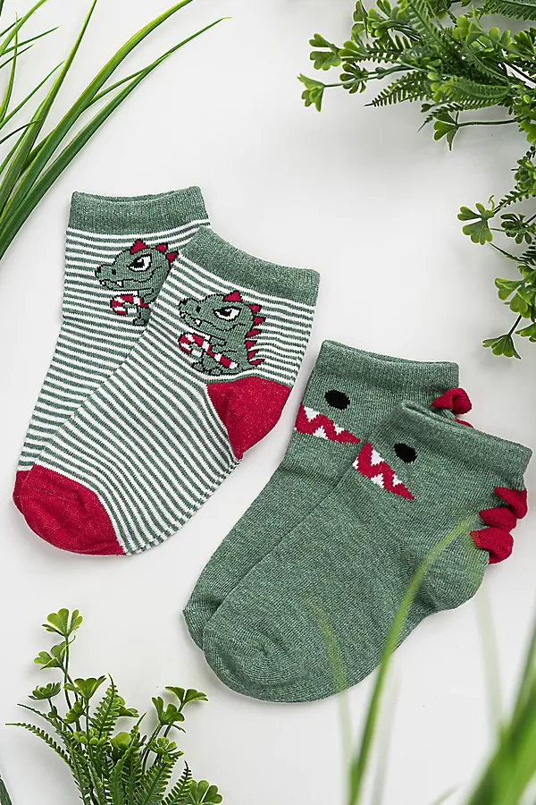 Детские носки стандарт Гоша (набор 2 пары) НАТАЛИ, нефрит - фото 2