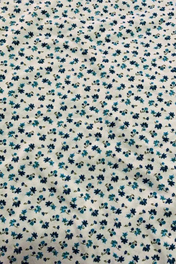 Сорочка 71 НАТАЛИ, синие цветы - фото 2