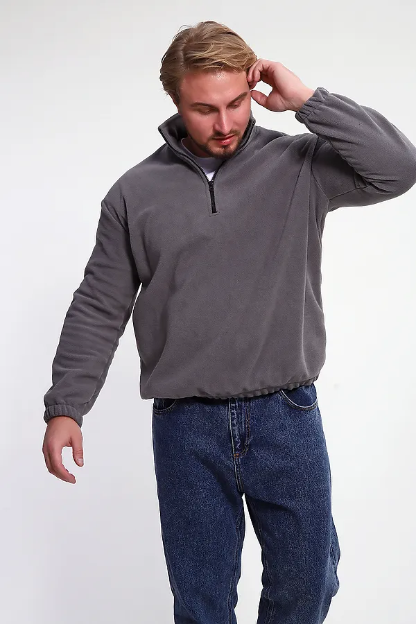 Толстовка 37003 НАТАЛИ, серый - фото 2