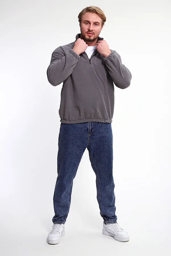 Толстовка 37003 НАТАЛИ, серый - фото 2