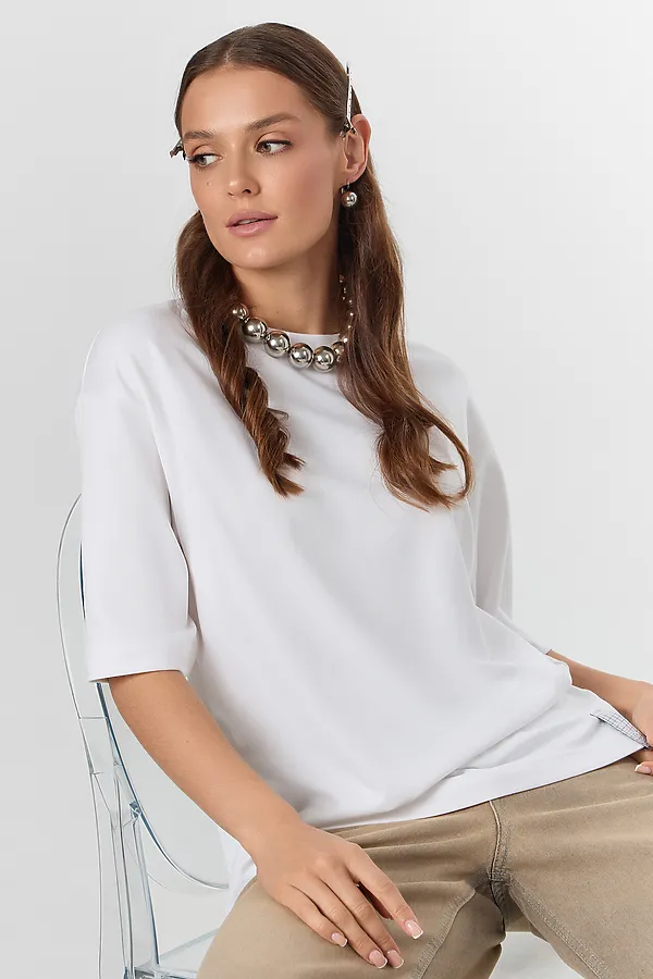 Футболка женская MARK FORMELLE, белый - фото 2