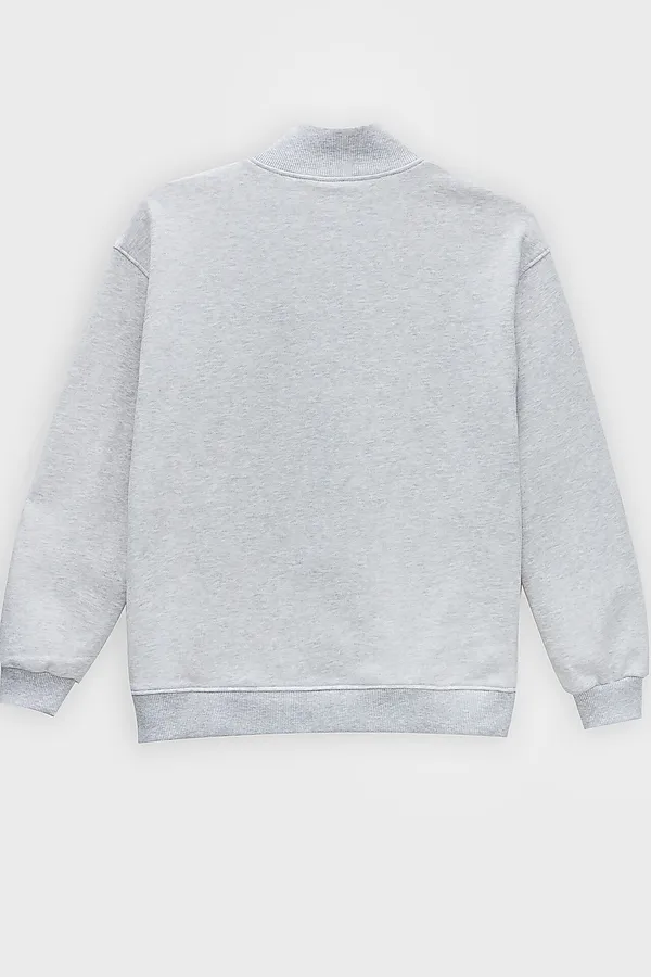 Толстовка для мальчиков MARK FORMELLE, серый меланж 4306-а +печать3 - фото 2