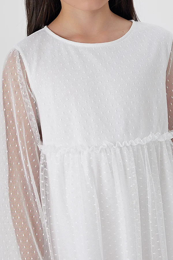 Платье для девочек MARK FORMELLE, белый - фото 2