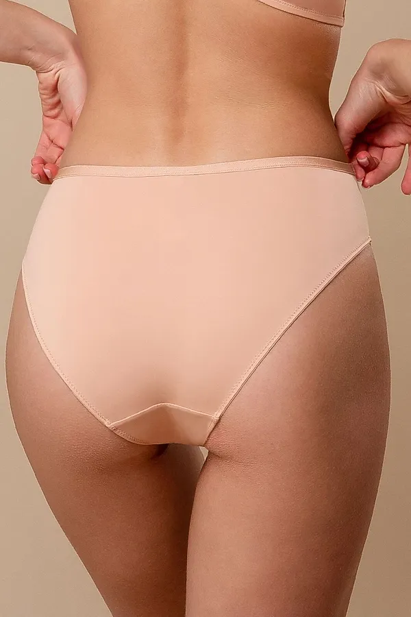 Комплект (Бюстгальтер+Трусы) INDEFINI, персиковый - фото 2