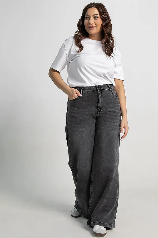 Джинсы Урса LADY TAIGA, серые - фото 2