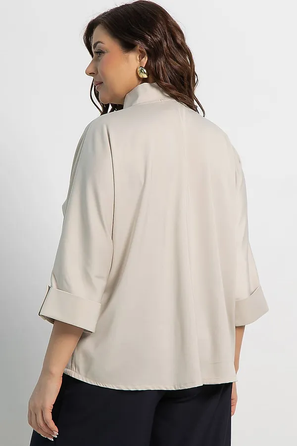 Блуза Серенада LADY TAIGA, бежевая - фото 2