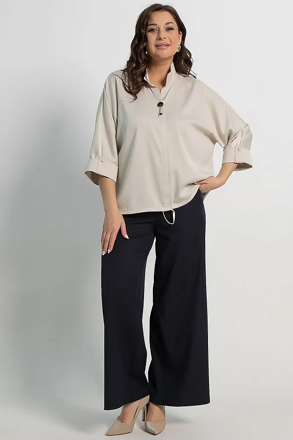 Блуза Серенада LADY TAIGA, бежевая - фото 2