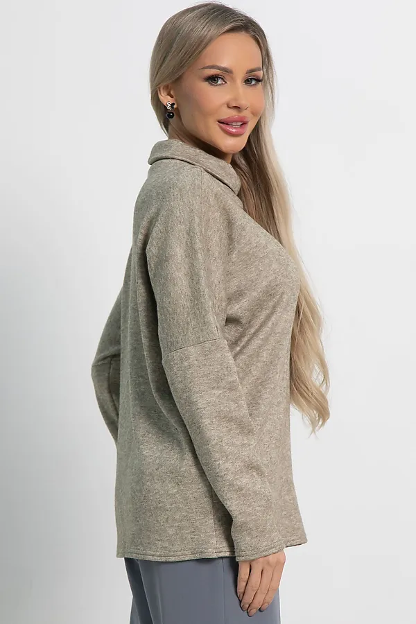 Джемпер Тринити LADY TAIGA, хаки - фото 2