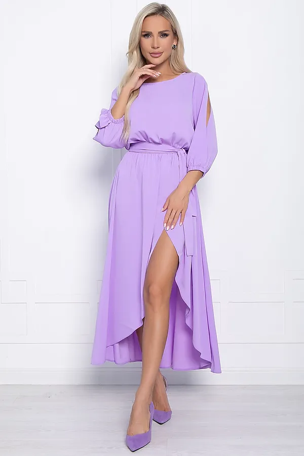 Платье Танго вдвоем LADY TAIGA, лиловое - фото 2