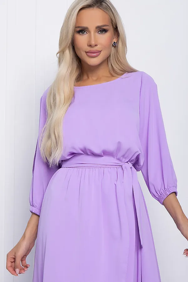 Платье Танго вдвоем LADY TAIGA, лиловое - фото 2