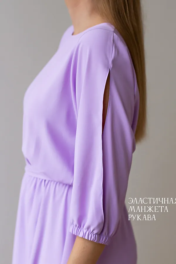 Платье Танго вдвоем LADY TAIGA, лиловое - фото 2