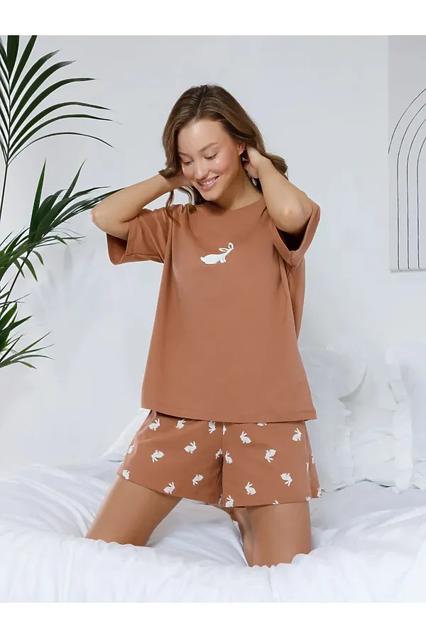 Пижама VERY NEAT, шоколадный - фото 2