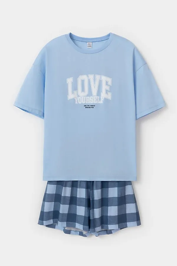 Пижама VERY NEAT, голубой - фото 2