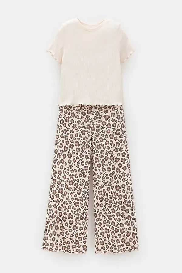 Пижама CROCKID, молочный - фото 2