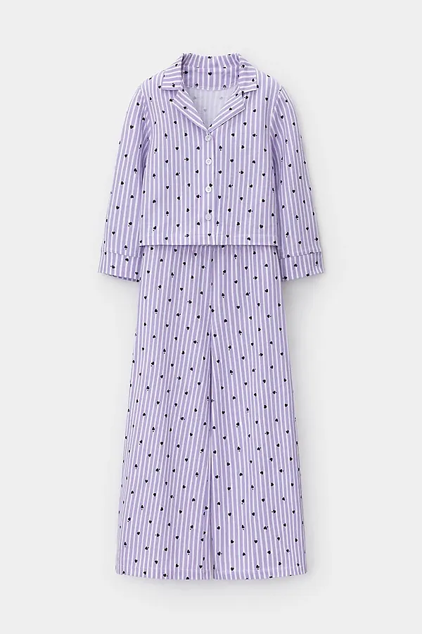 Пижама CROCKID, сиреневый - фото 2