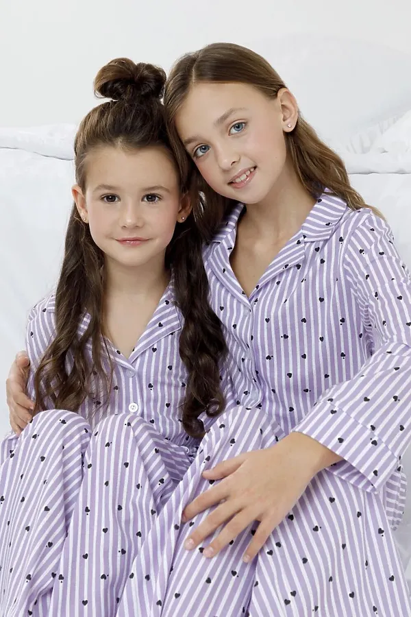 Пижама CROCKID, сиреневый - фото 2