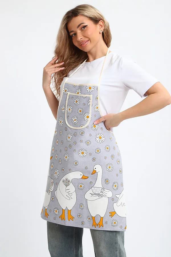 Фартук 32603 НАТАЛИ, серый - фото 2