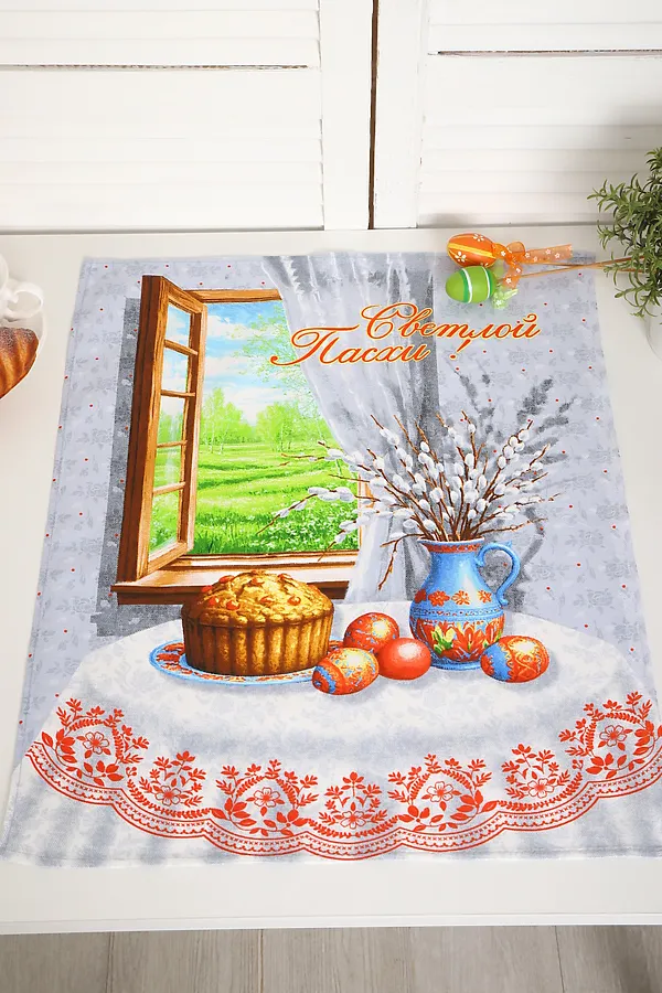 Полотенце 32599 НАТАЛИ, серый - фото 2