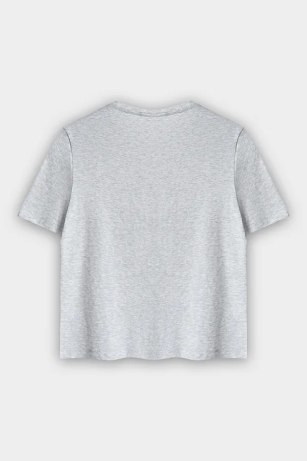 Футболка женская MARK FORMELLE, св.серый меланж 4306-а - фото 2