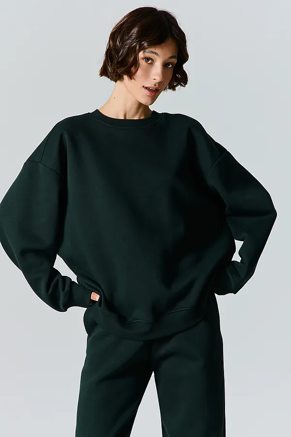 Комплект женский (свитшот, брюки) MARK FORMELLE, зеленый бархат - фото 2