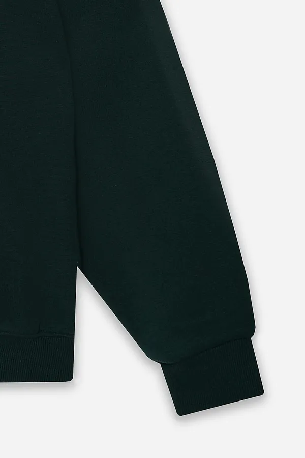 Комплект женский (свитшот, брюки) MARK FORMELLE, зеленый бархат - фото 2