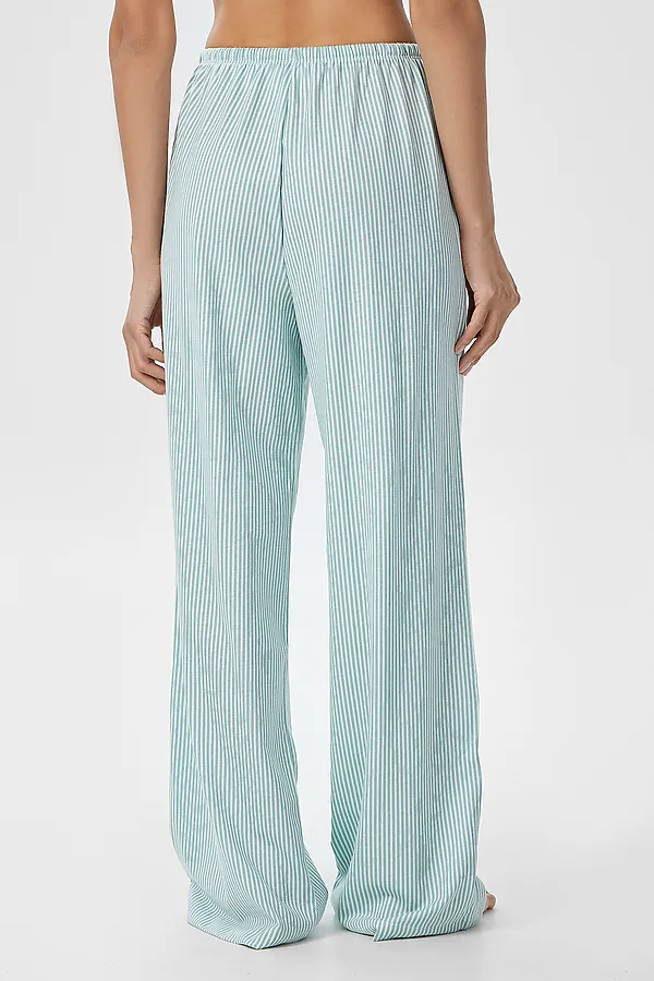 Брюки MARK FORMELLE, полоска на мяте - фото 2