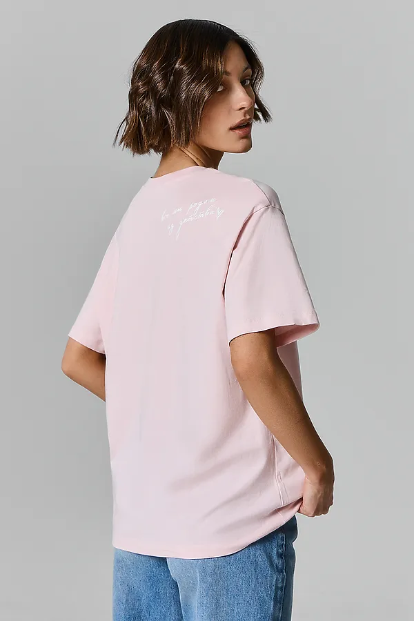 Футболка женская MARK FORMELLE, бл.сиреневый +печать - фото 2