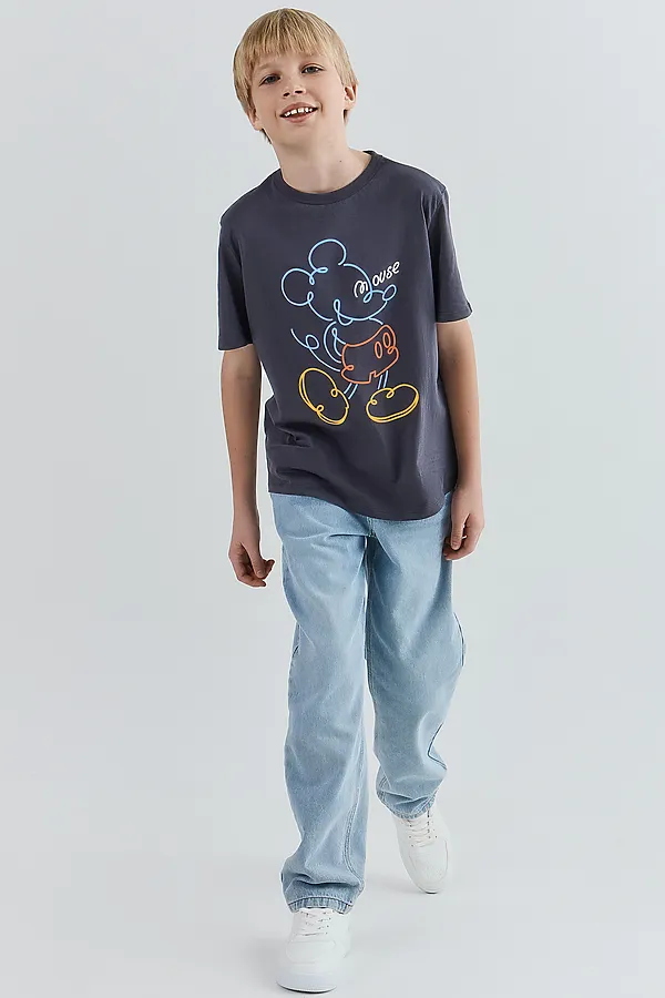 Футболка для мальчиков MARK FORMELLE, графит +печать4 - фото 2