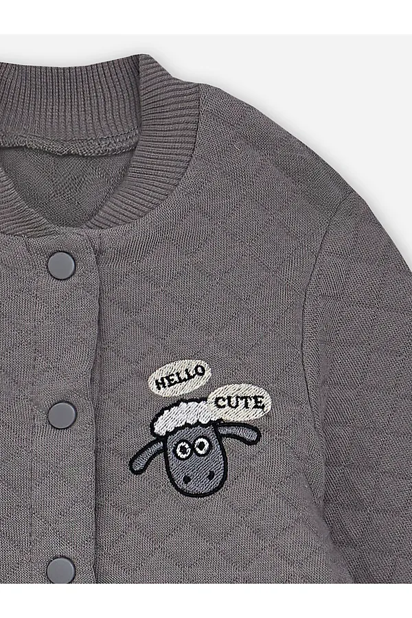 Комбинезон детский MARK FORMELLE, серый - фото 2