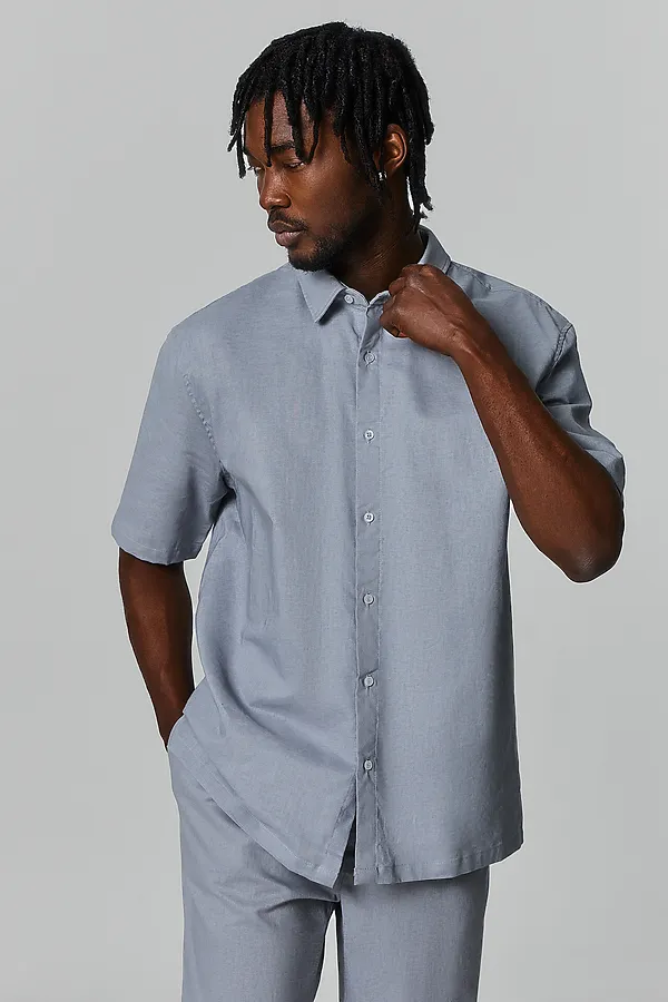 Комплект мужской (рубашка, брюки) MARK FORMELLE, серый камень - фото 2