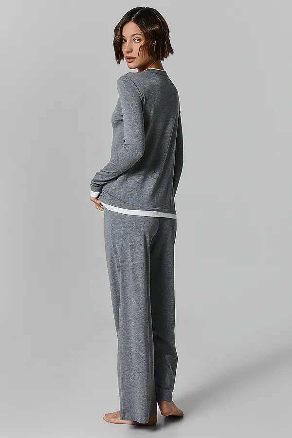 Комплект женский (джемпер, брюки) MARK FORMELLE, серый меланж 4425b - фото 2