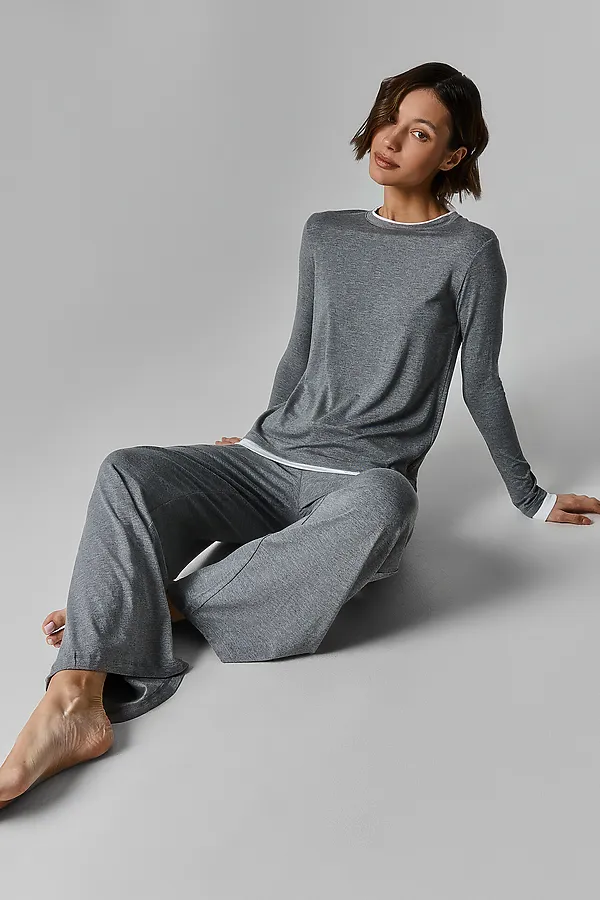 Комплект женский (джемпер, брюки) MARK FORMELLE, серый меланж 4425b - фото 2