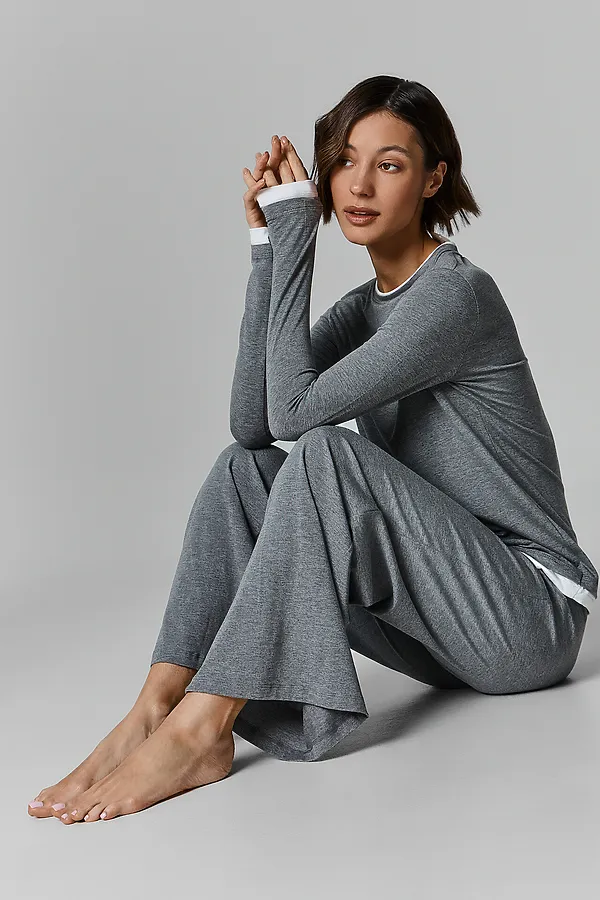 Комплект женский (джемпер, брюки) MARK FORMELLE, серый меланж 4425b - фото 2