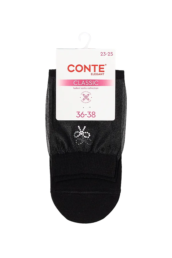 CONTE CLASSIC Носки женские CONTE ELEGANT, черный - фото 2