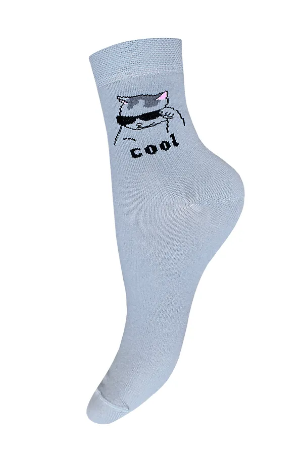 БРЕСТСКИЕ НОСКИ ДЕТСКИЕ 3081 SCHOOL (рисунок) БРЕСТСКИЕ, св.серый - фото 2