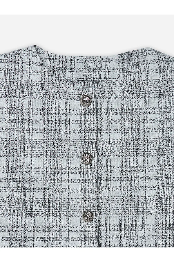Жакет женский MARK FORMELLE, черно -белая клетка - фото 2