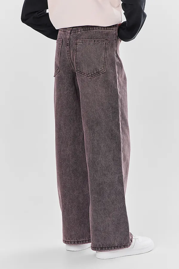 Джинсы для девочек MARK FORMELLE, шоколад - фото 2