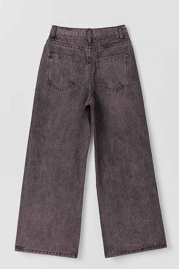 Джинсы для девочек MARK FORMELLE, шоколад - фото 2